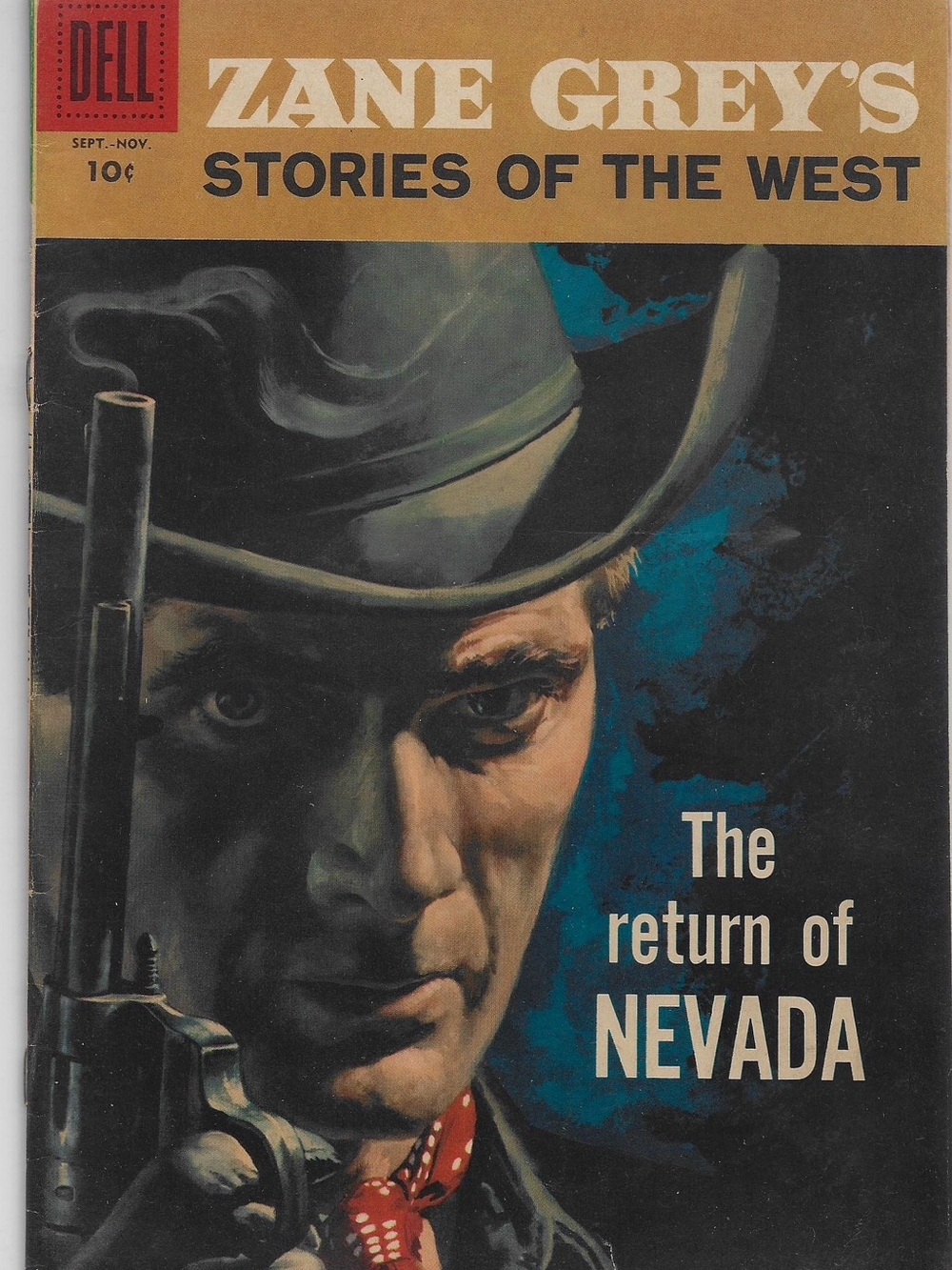 Zane Grey Stories of the West #39 Comic Book - The Return of Nevada